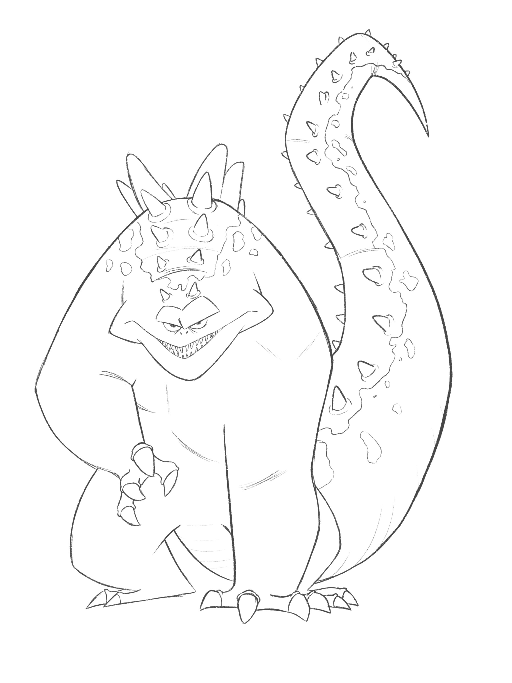 Monster character design