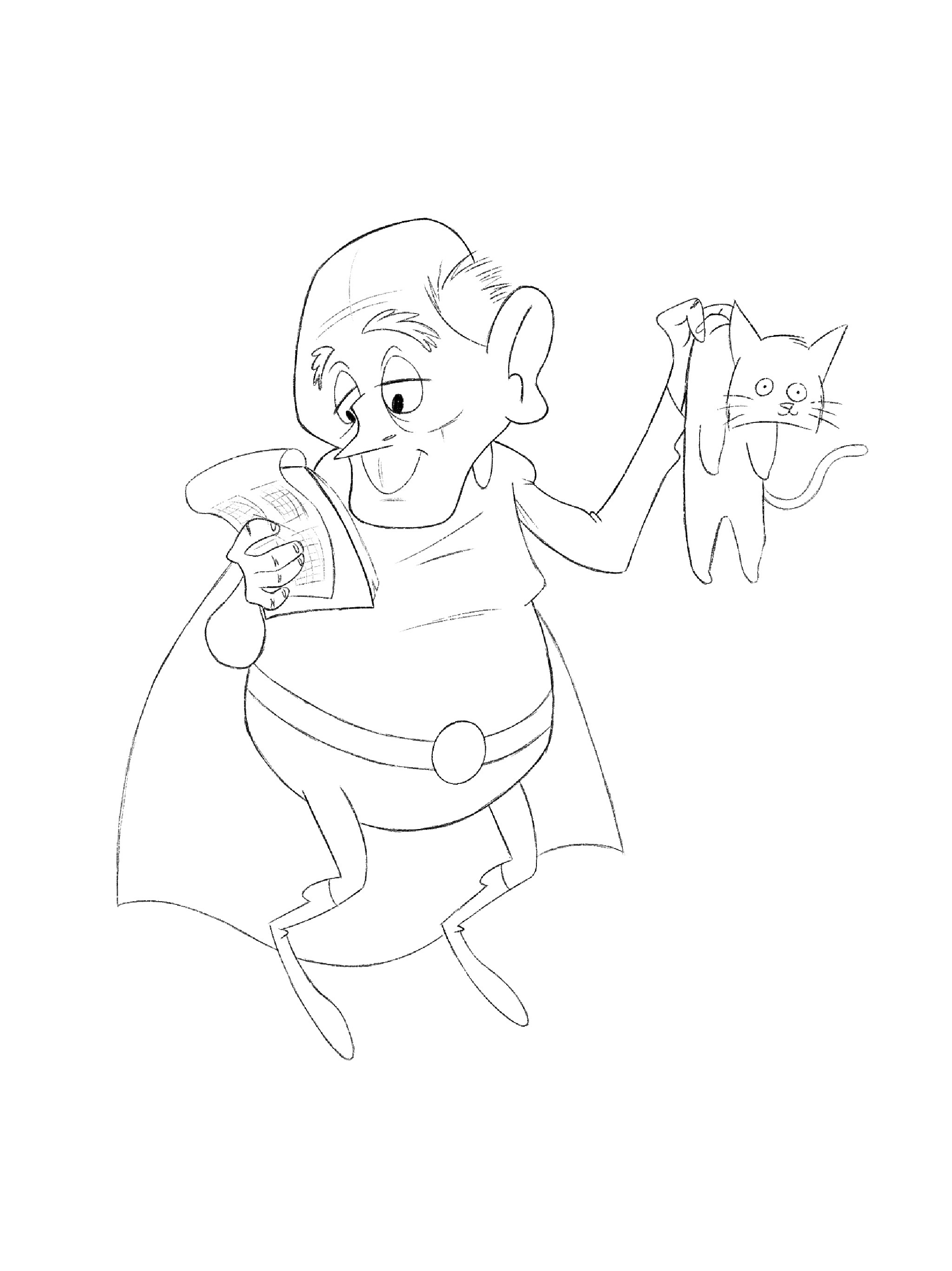 Old hero 2 character design