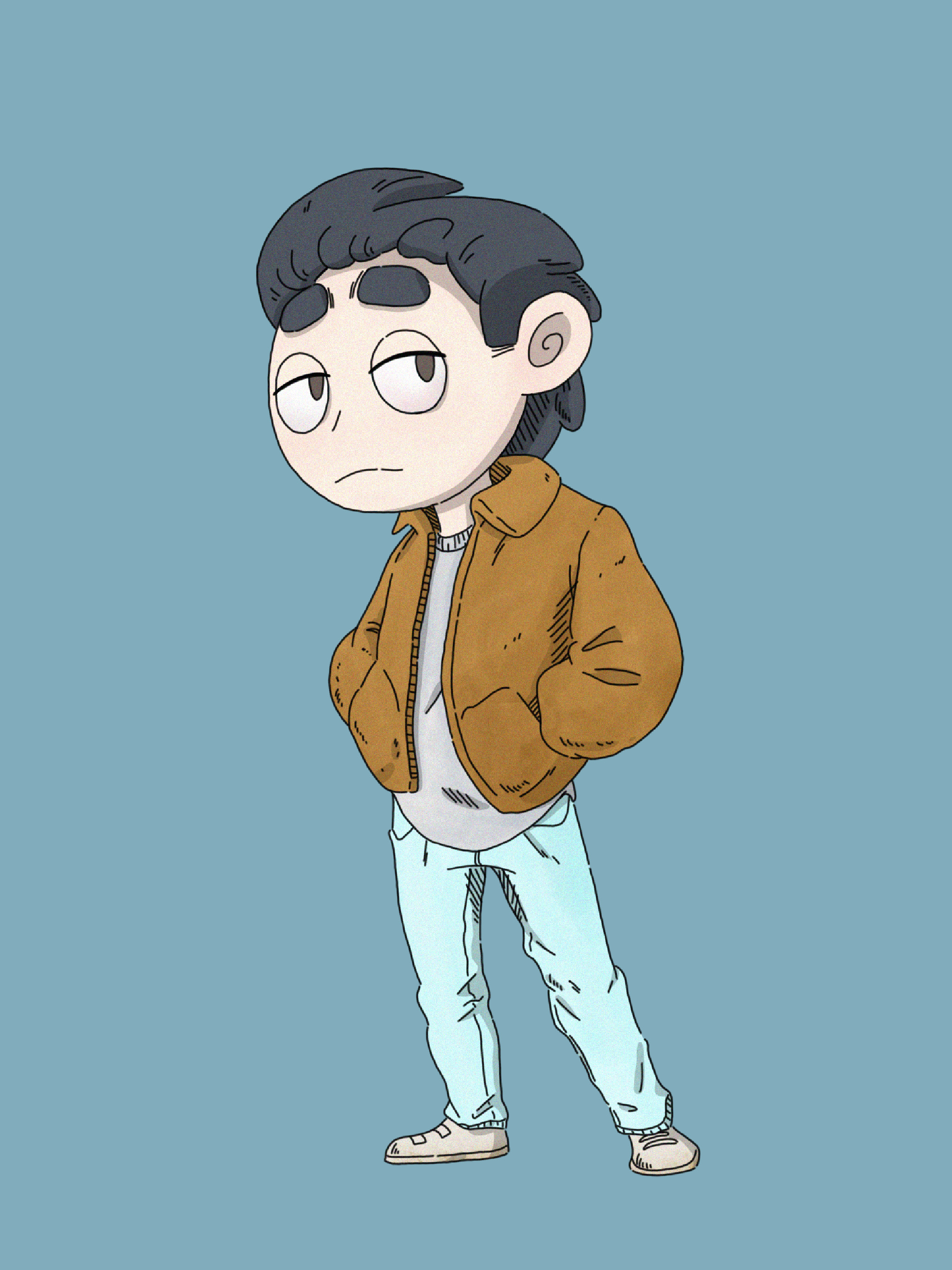 Character in a world design